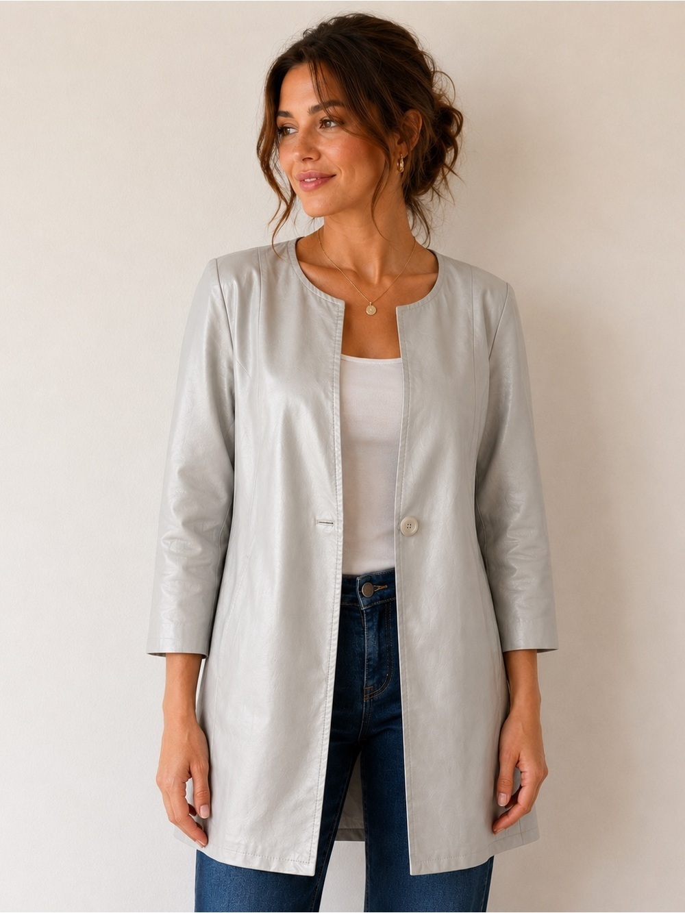 Adrienne vittadine silver jacket 4